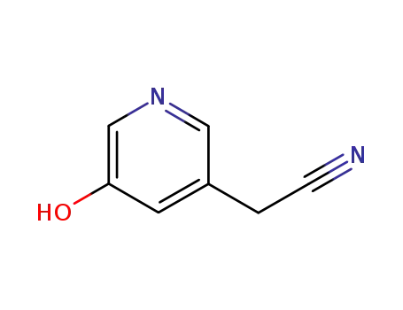 (5-hydroxy-[3]pyridyl)-acetonitrile