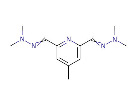 <i>N</i>'-[6-(dimethyl-hydrazonomethyl)-4-methyl-pyridin-2-ylmethylene]-<i>N</i>,<i>N</i>-dimethyl-hydrazine
