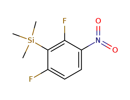 1,3-difluoro-4-nitro-2-(trimethylsilyl)benzene