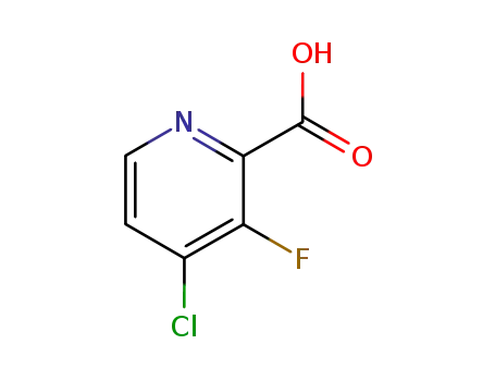 4-chloro-3-fluoropyridine-2-carboxylic acid