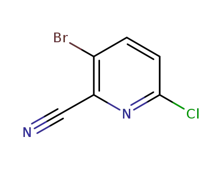 3-bromo-6-chloropyridine-2-carbonitrile